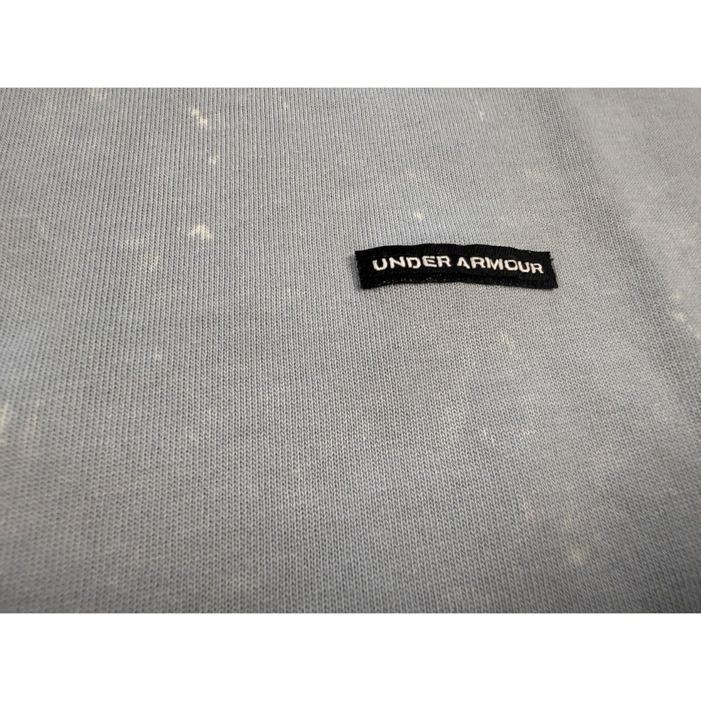 Men's Under Armour 2XL Loose T-Shirt with bleach splatter design #1105 - Picture 11 of 16
